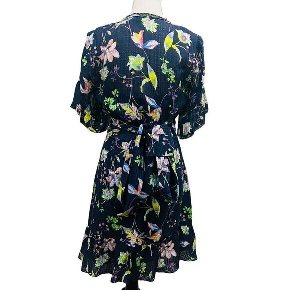 TANYA TAYLOR 2018 Garden Print Brandy Mini Dress size 4 - Picture 10 of 16